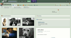 Desktop Screenshot of mildinsomnia.deviantart.com