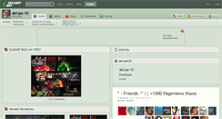 Desktop Screenshot of del-pe-10.deviantart.com