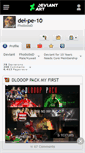 Mobile Screenshot of del-pe-10.deviantart.com