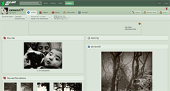 Desktop Screenshot of caraazul77.deviantart.com