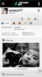 Mobile Screenshot of caraazul77.deviantart.com