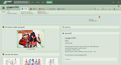 Desktop Screenshot of cjrogers1993.deviantart.com
