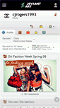 Mobile Screenshot of cjrogers1993.deviantart.com