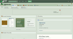Desktop Screenshot of digitalavatar.deviantart.com