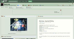 Desktop Screenshot of black-link.deviantart.com