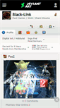 Mobile Screenshot of black-link.deviantart.com