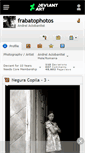 Mobile Screenshot of frabatophotos.deviantart.com
