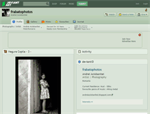 Tablet Screenshot of frabatophotos.deviantart.com