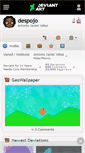 Mobile Screenshot of despojo.deviantart.com