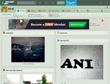 Tablet Screenshot of an-al.deviantart.com