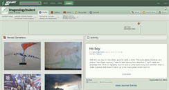 Desktop Screenshot of dragonologystudent.deviantart.com