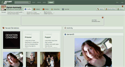Desktop Screenshot of karen-kennedy.deviantart.com