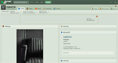 Desktop Screenshot of malkal7ob.deviantart.com