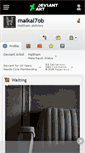 Mobile Screenshot of malkal7ob.deviantart.com