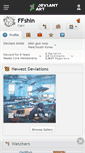 Mobile Screenshot of ffshin.deviantart.com