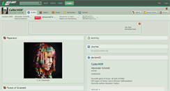 Desktop Screenshot of celticw0lf.deviantart.com