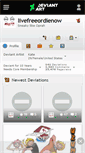 Mobile Screenshot of livefreeordienow.deviantart.com