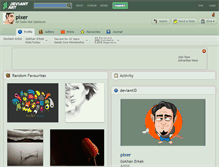Tablet Screenshot of pixer.deviantart.com