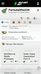 Mobile Screenshot of formofadragon.deviantart.com