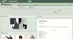 Desktop Screenshot of giamonster.deviantart.com