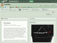 Tablet Screenshot of charlieroz.deviantart.com