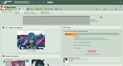 Desktop Screenshot of deve-kun.deviantart.com