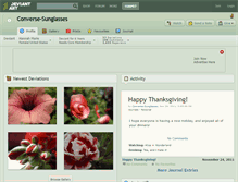 Tablet Screenshot of converse-sunglasses.deviantart.com