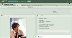 Desktop Screenshot of hortensie-stone.deviantart.com