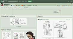 Desktop Screenshot of felixleong.deviantart.com