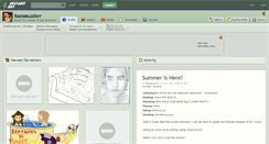 Desktop Screenshot of itaxsasuxlovr.deviantart.com