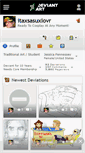Mobile Screenshot of itaxsasuxlovr.deviantart.com