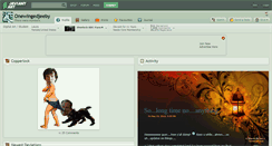 Desktop Screenshot of onewingedjeeby.deviantart.com
