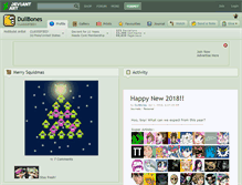 Tablet Screenshot of dullbones.deviantart.com