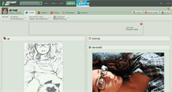 Desktop Screenshot of ai-mai.deviantart.com