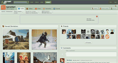 Desktop Screenshot of barontieri.deviantart.com