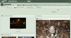 Desktop Screenshot of blahblagadah.deviantart.com