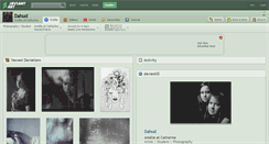 Desktop Screenshot of dahud.deviantart.com