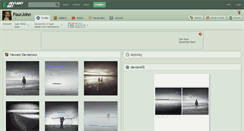 Desktop Screenshot of fourjohn.deviantart.com