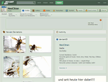 Tablet Screenshot of neocitran.deviantart.com