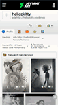 Mobile Screenshot of hellozkitty.deviantart.com