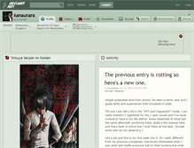 Tablet Screenshot of kanaunara.deviantart.com