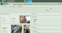 Desktop Screenshot of anger470.deviantart.com