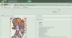 Desktop Screenshot of ganguro.deviantart.com