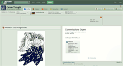 Desktop Screenshot of canon-thought.deviantart.com