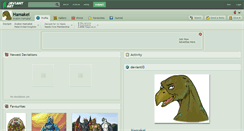 Desktop Screenshot of hamakei.deviantart.com
