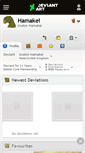 Mobile Screenshot of hamakei.deviantart.com