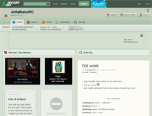 Tablet Screenshot of anitablake002.deviantart.com