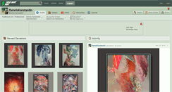 Desktop Screenshot of denniskonstantin.deviantart.com