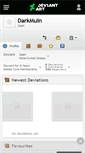 Mobile Screenshot of darkmuin.deviantart.com