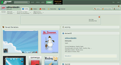 Desktop Screenshot of edmundoedm.deviantart.com